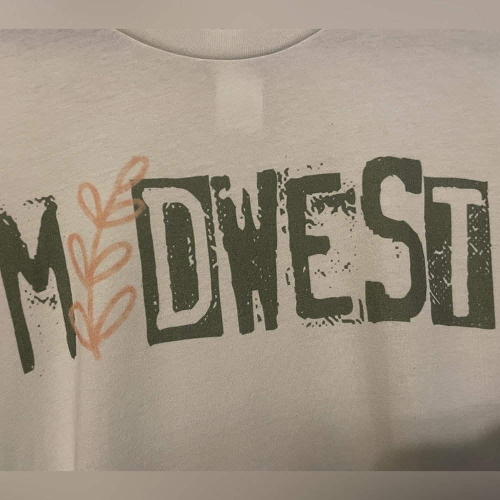 Sage green Midwest tee